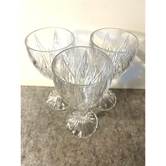 3 Mikasa Park Lane 6.75" 9oz. Beautiful Water/Ice Tea Goblets  # 3076 - Picture 7 of 7